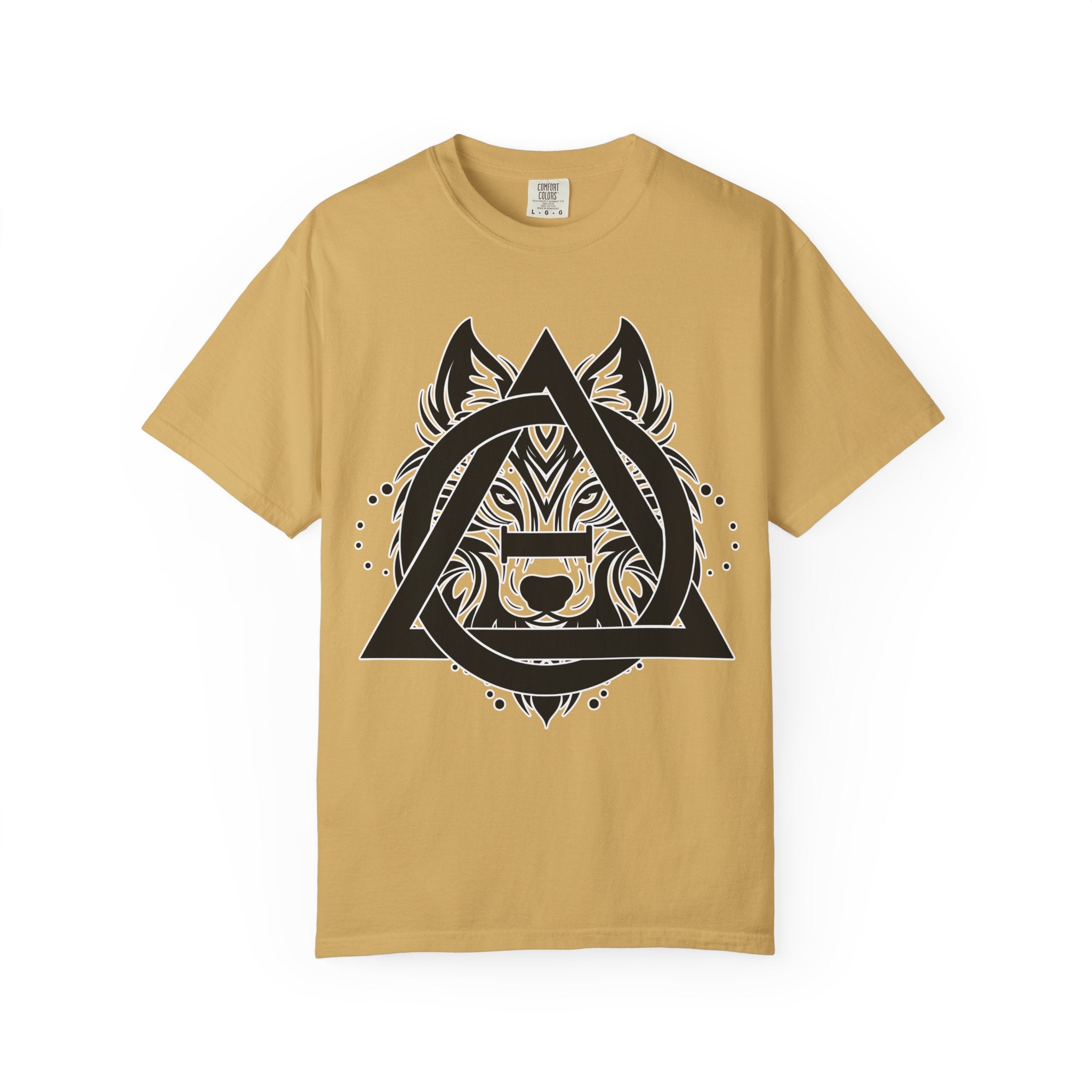 Therian Theta Delta Wolf Theriotype T-Shirt, Unisex Comfort Colors Shirt, Quality Tee