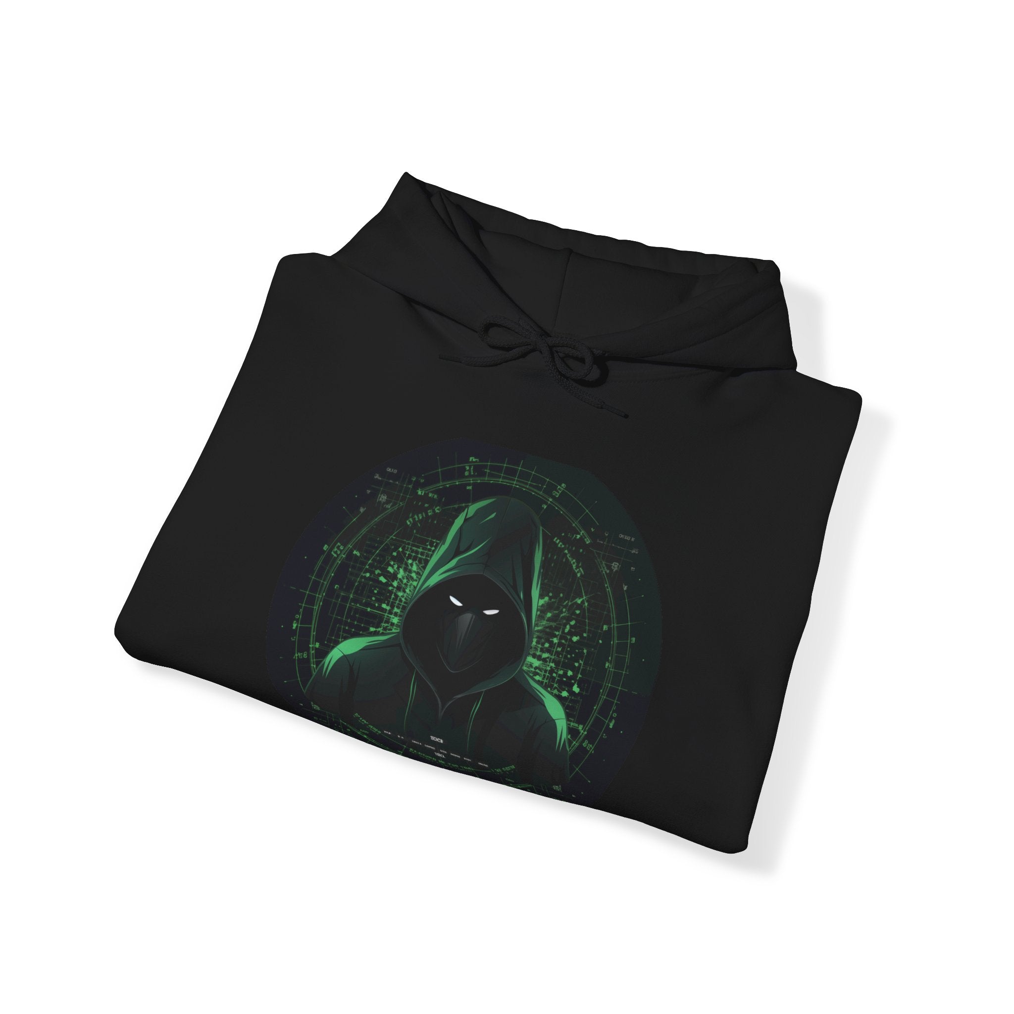 Matrix Code Hacker Hoodie - Ultimate Cyber Expert Gear