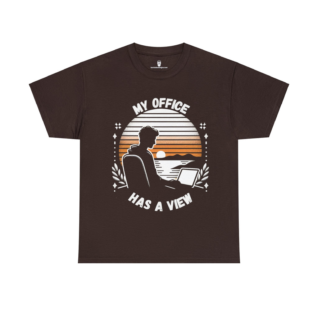 Nomad's Sunset - The Remote Worker's Dream Tee
