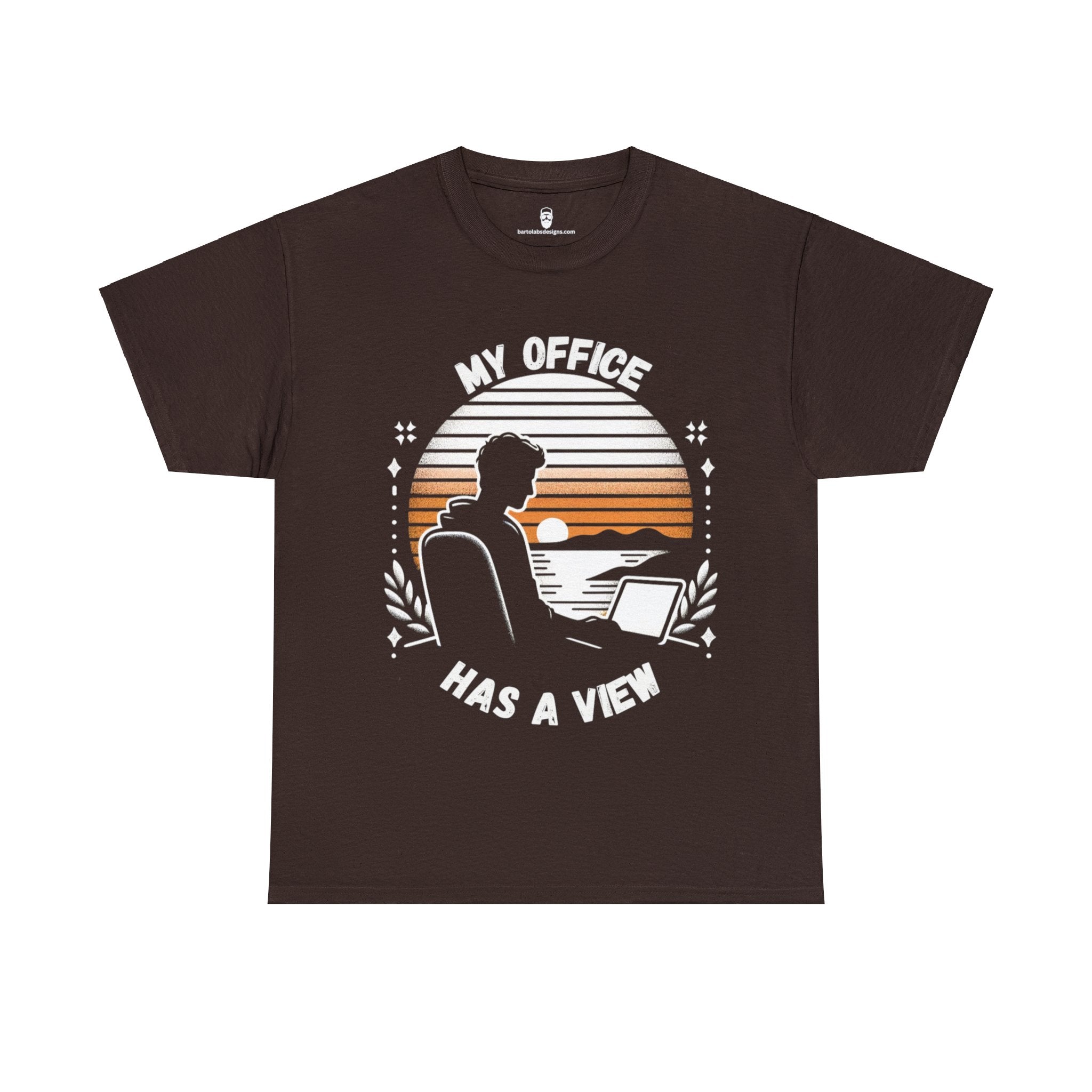 Nomad's Sunset - The Remote Worker's Dream Tee