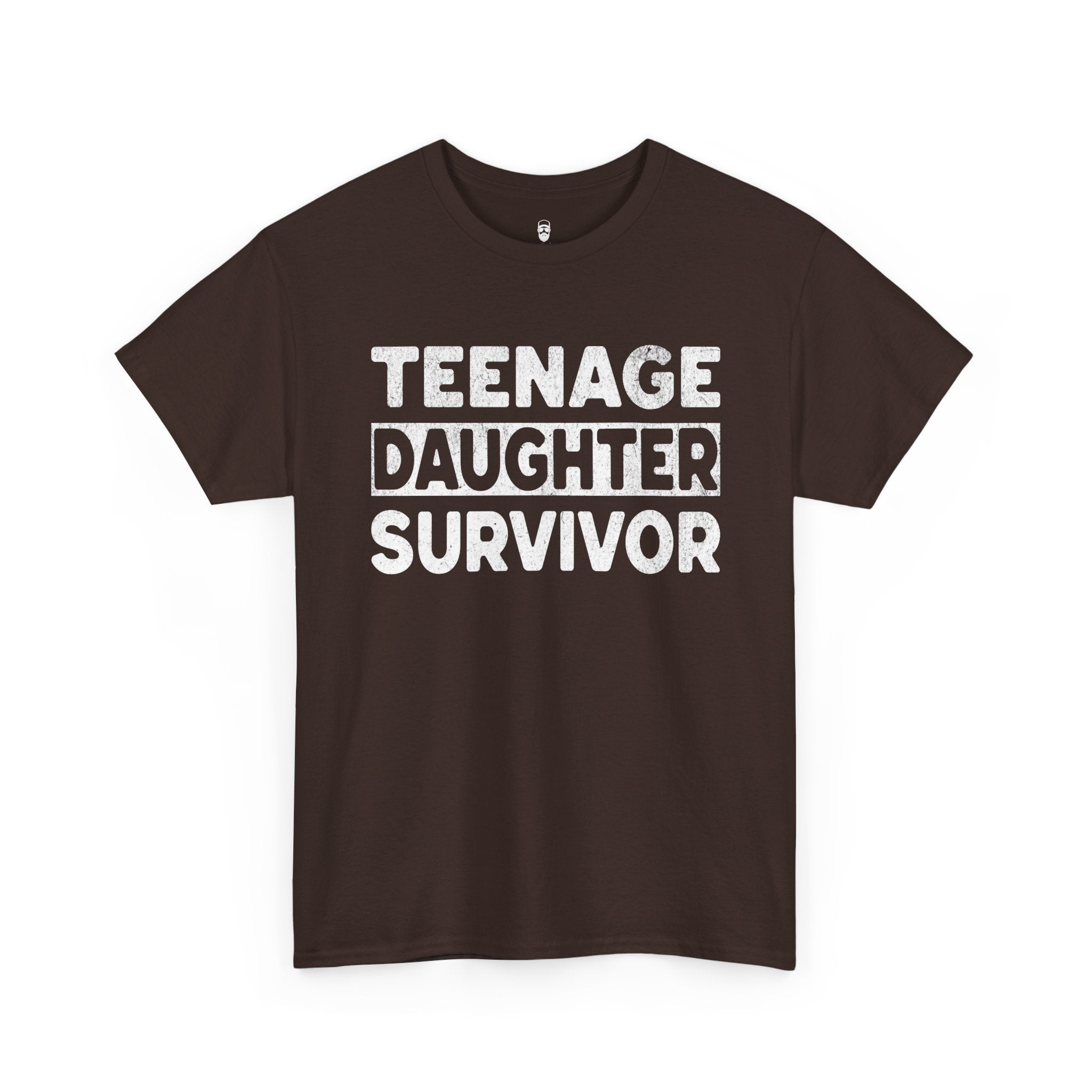 Teenage Daughter Survivor T‑Shirt — Funny Dad/Mom Gift