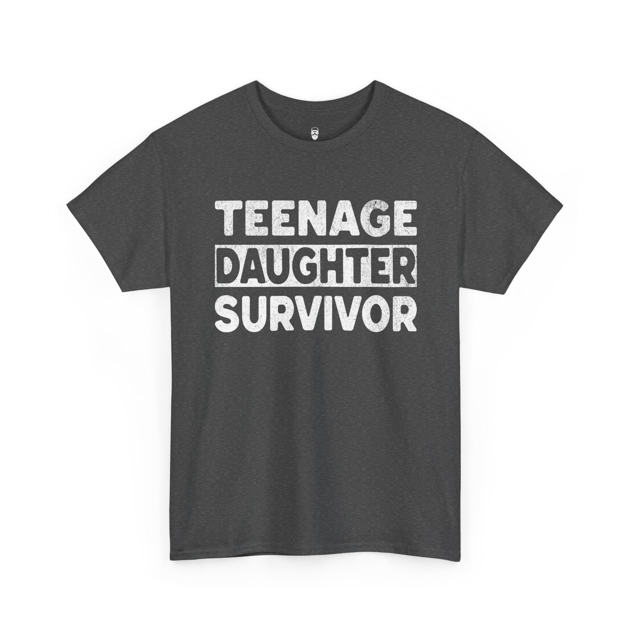Teenage Daughter Survivor T‑Shirt — Funny Dad/Mom Gift