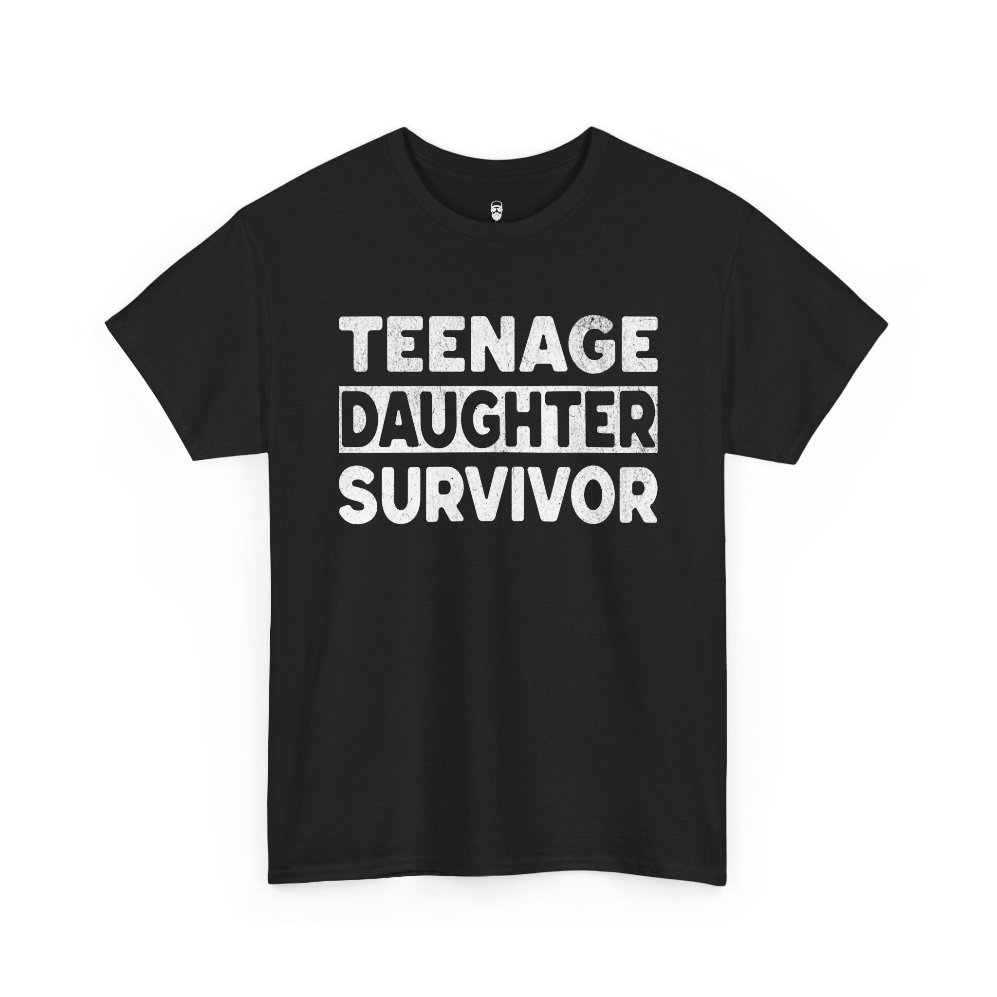 Teenage Daughter Survivor T‑Shirt — Funny Dad/Mom Gift