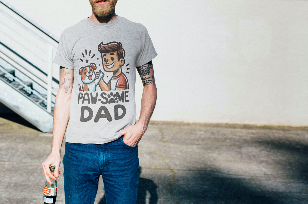 Paw-some Dad - Ultimate Dog Father T-Shirt