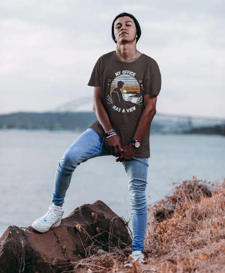 Nomad's Sunset - The Remote Worker's Dream Tee